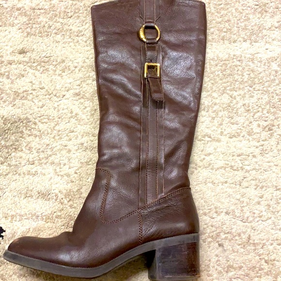 Ralph Lauren Shoes - Ralph Lauren Brown Riding Boots Size 7